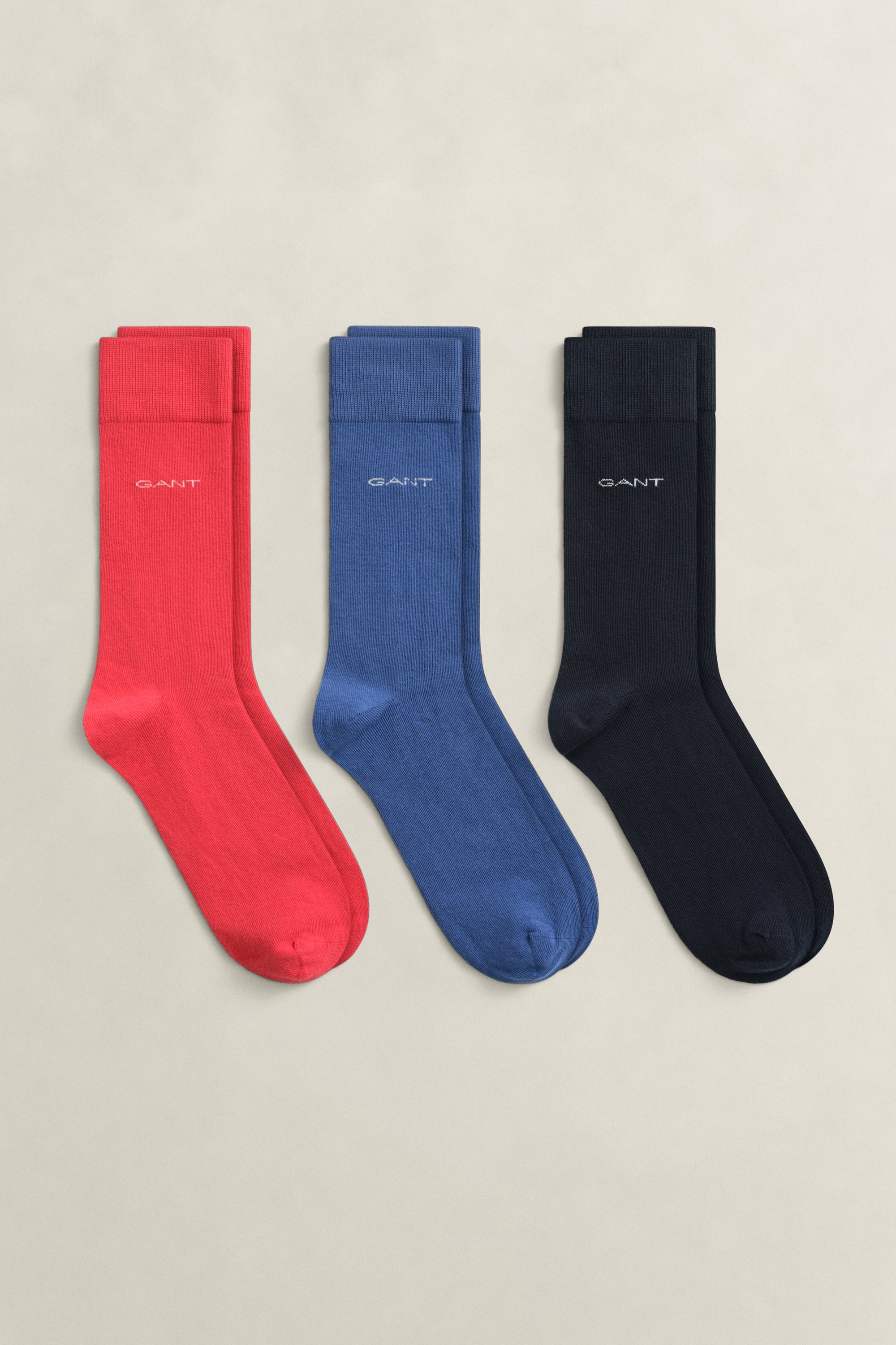 An image of the Gant Soft Cotton Socks 3 Pack