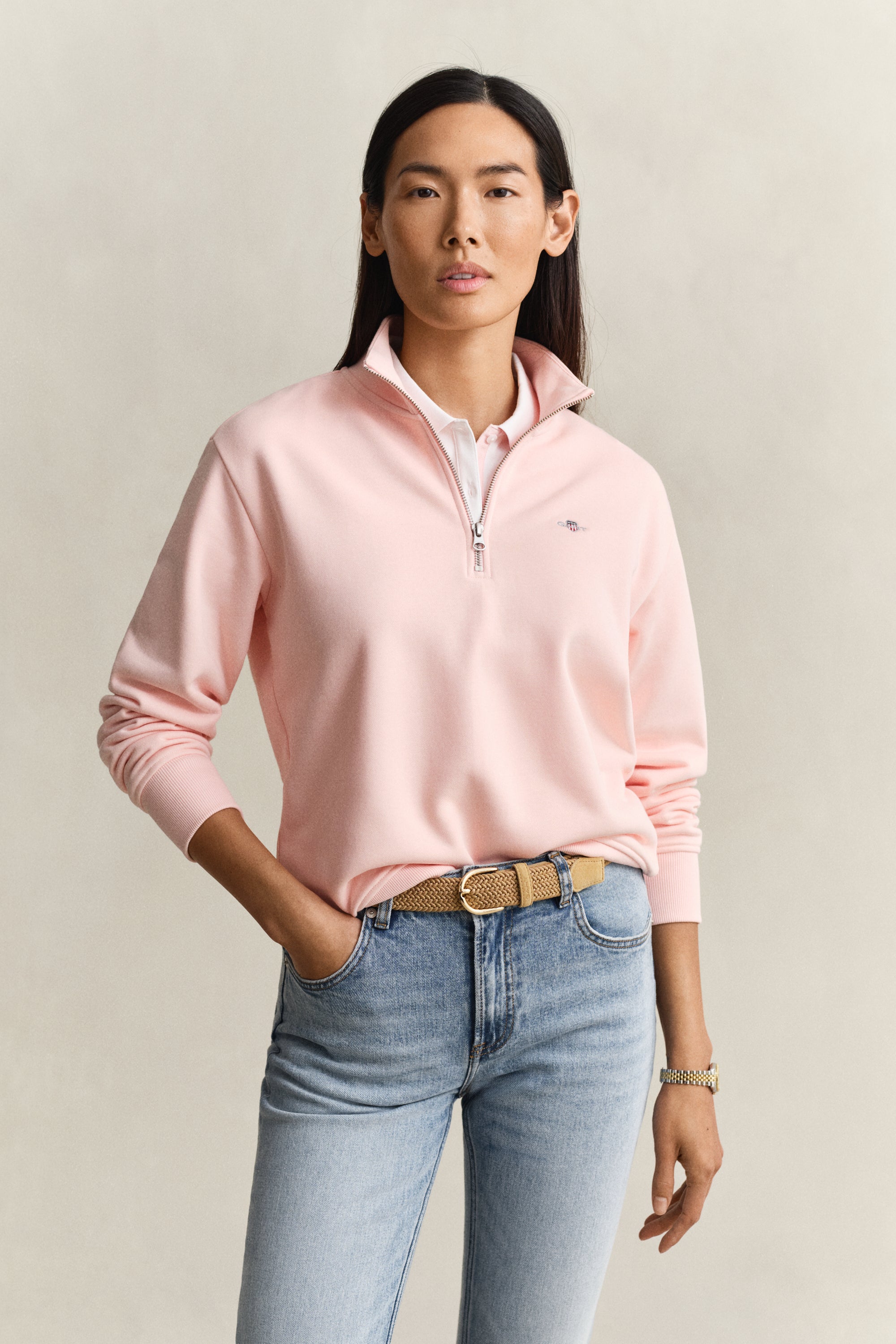 An image of the Gant Shield Half Zip