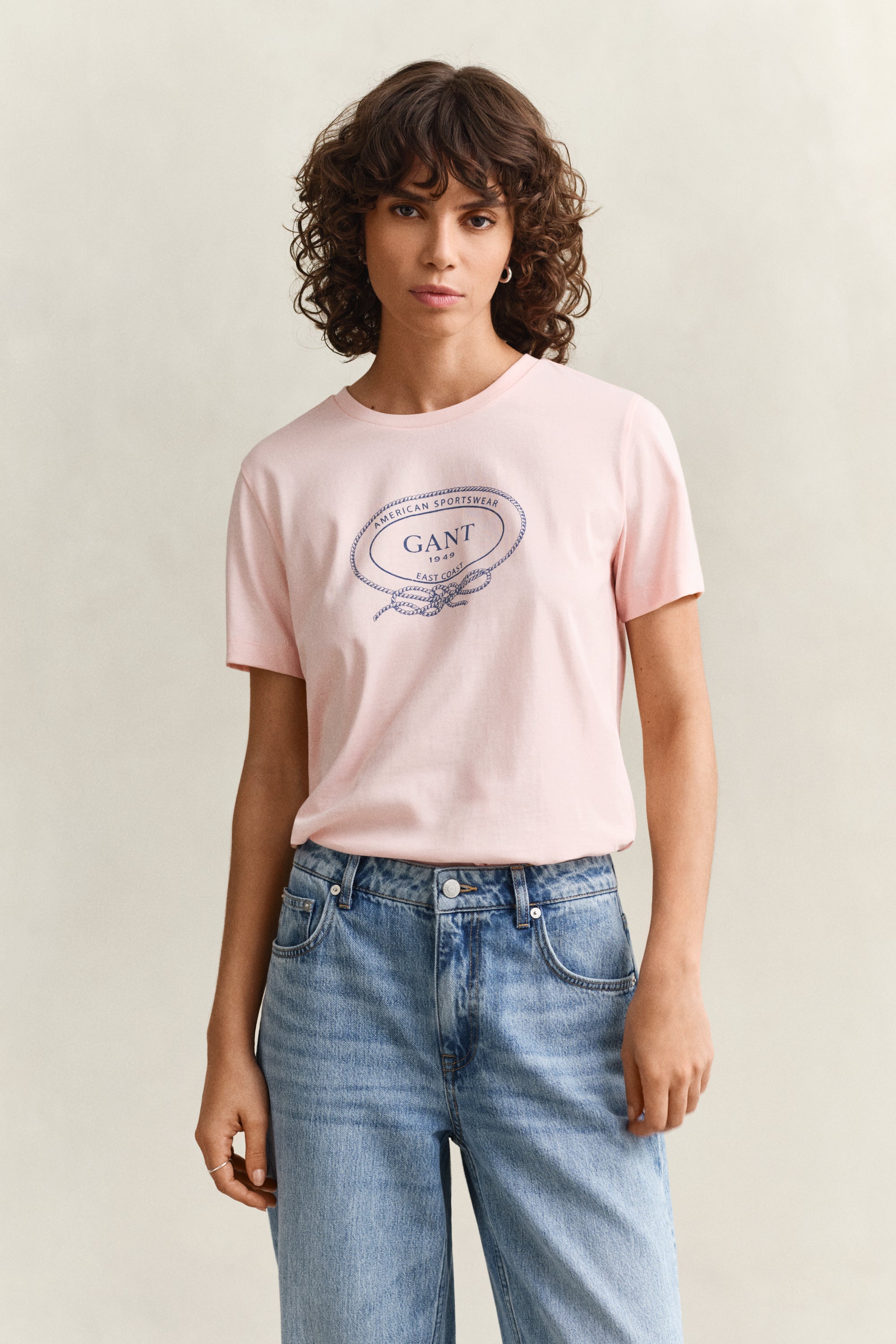 An image of the Gant Graphic Print T-Shirt