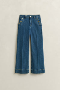 An image of the Gant Flare Nautical Jeans