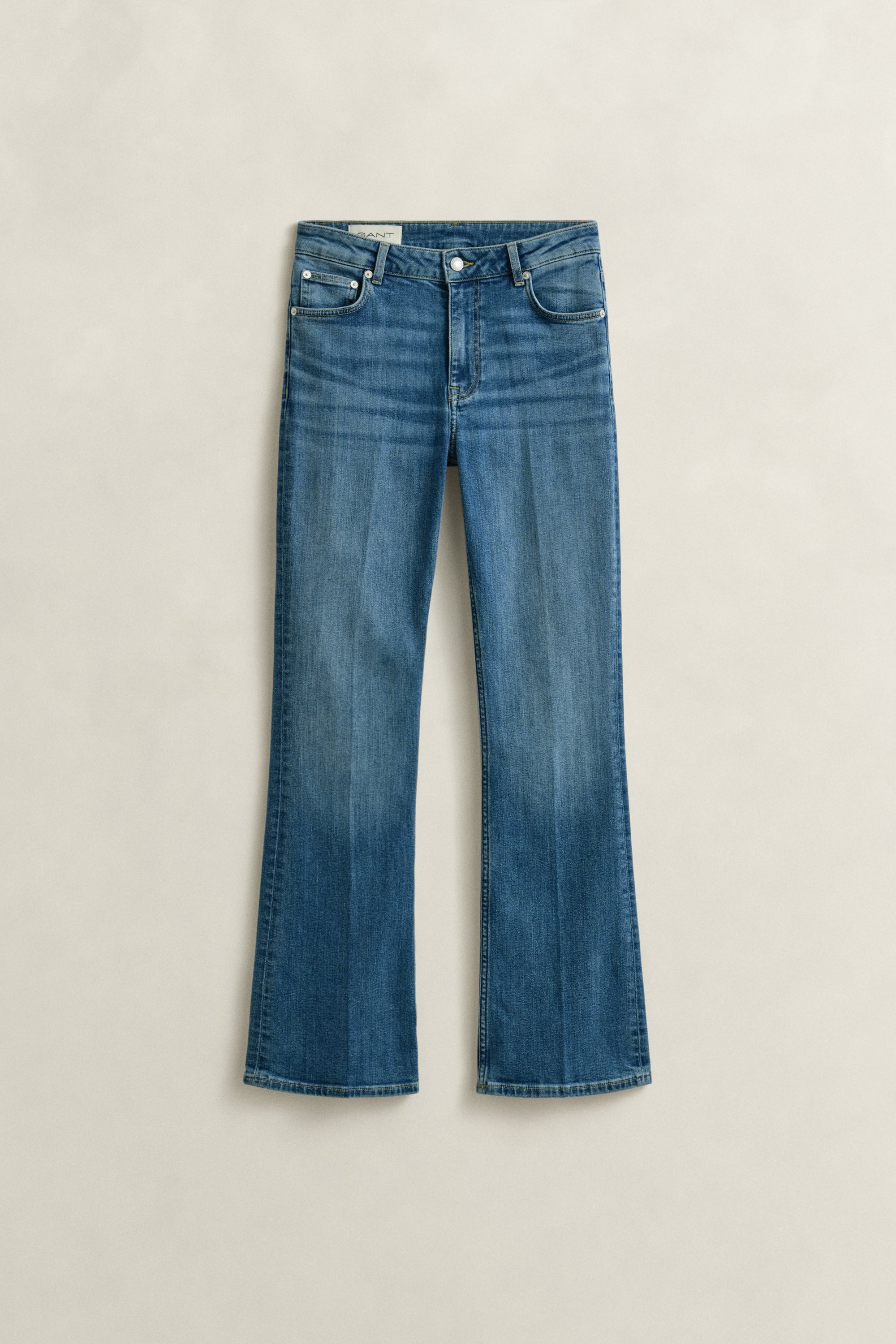 An image of the Gant Slim Flare Stretch Jeans