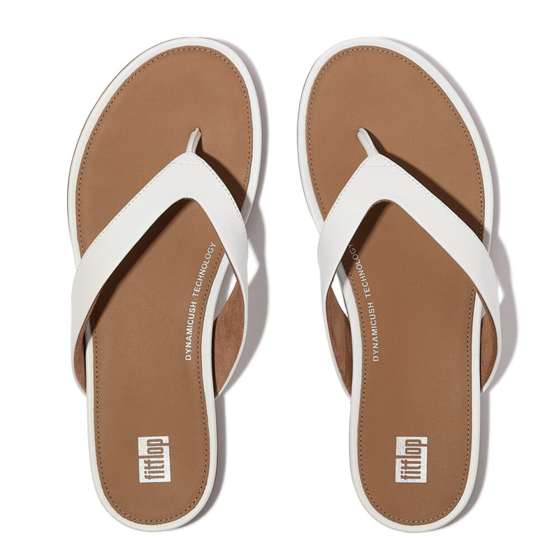 An image of the Fitflop Gracie Leather Flip-Flops