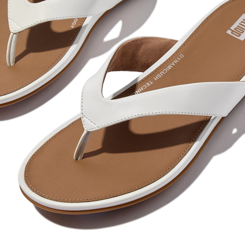 An image of the Fitflop Gracie Leather Flip-Flops