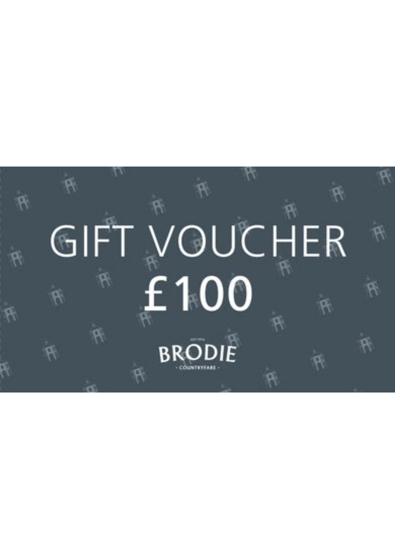 An image of the Brodie Countryfare Gift Voucher £100