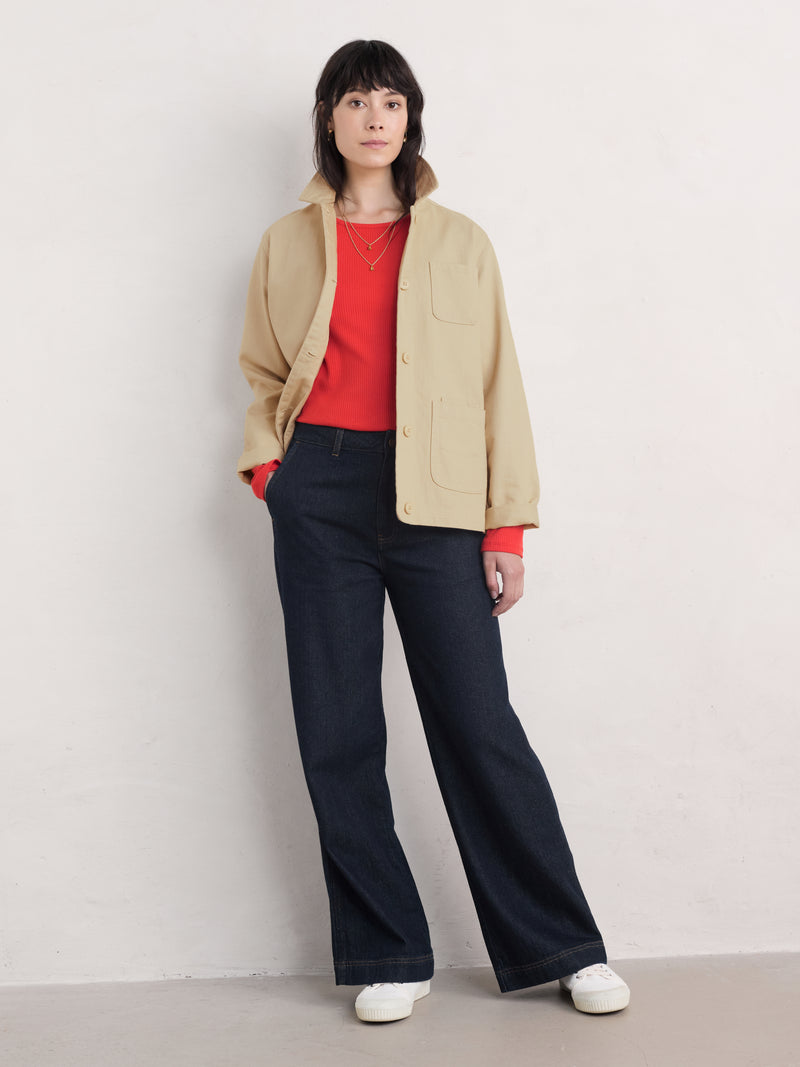 An image of the Seasalt Gorse Lane Rib Top