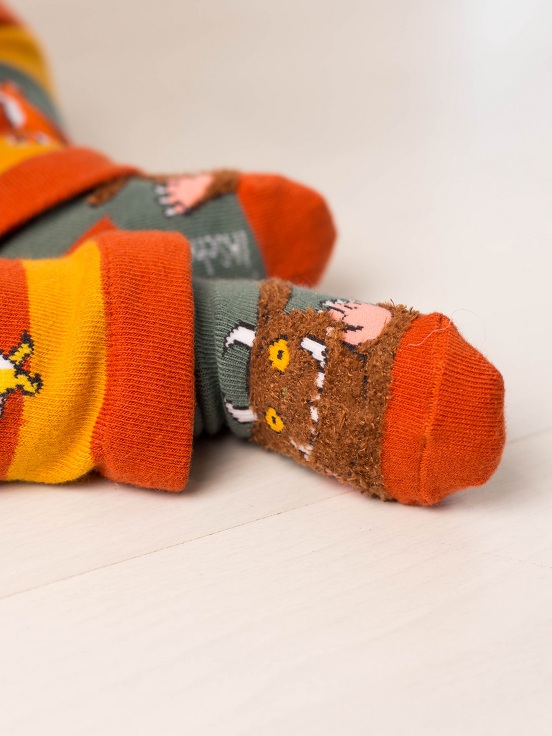 An image of the Blade & Rose Gruffalo Outdoor Adventure Socks