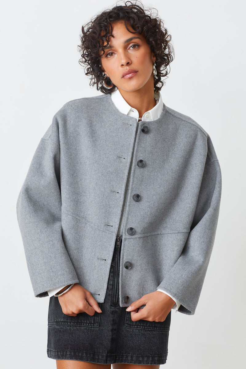 An image of the Suncoo Eddy Oversize Coat