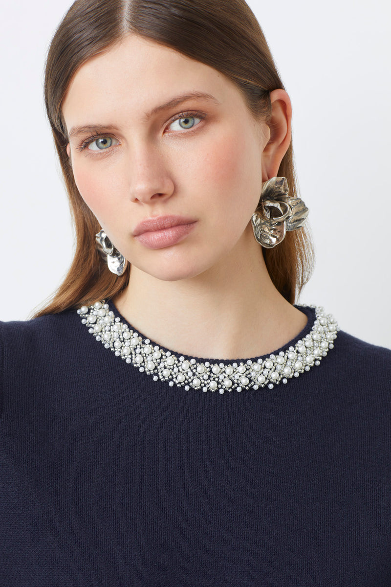 An image of the Suncoo Pearl Knitted Sweater