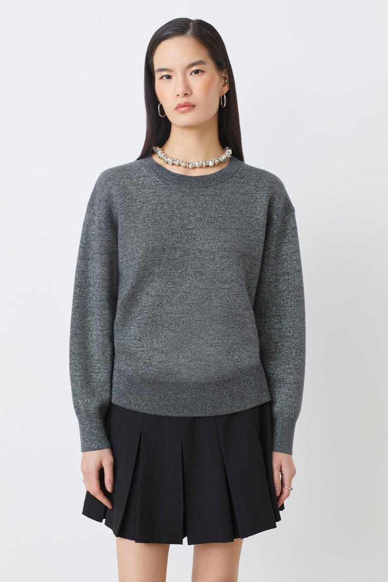 An image of the Suncoo Payeti Long Sleeve Knitted Sweater