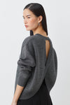 An image of the Suncoo Payeti Long Sleeve Knitted Sweater