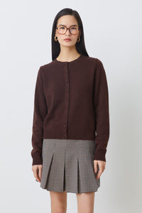 An image of the Suncoo Geski Long Sleeve Knitted Sweater