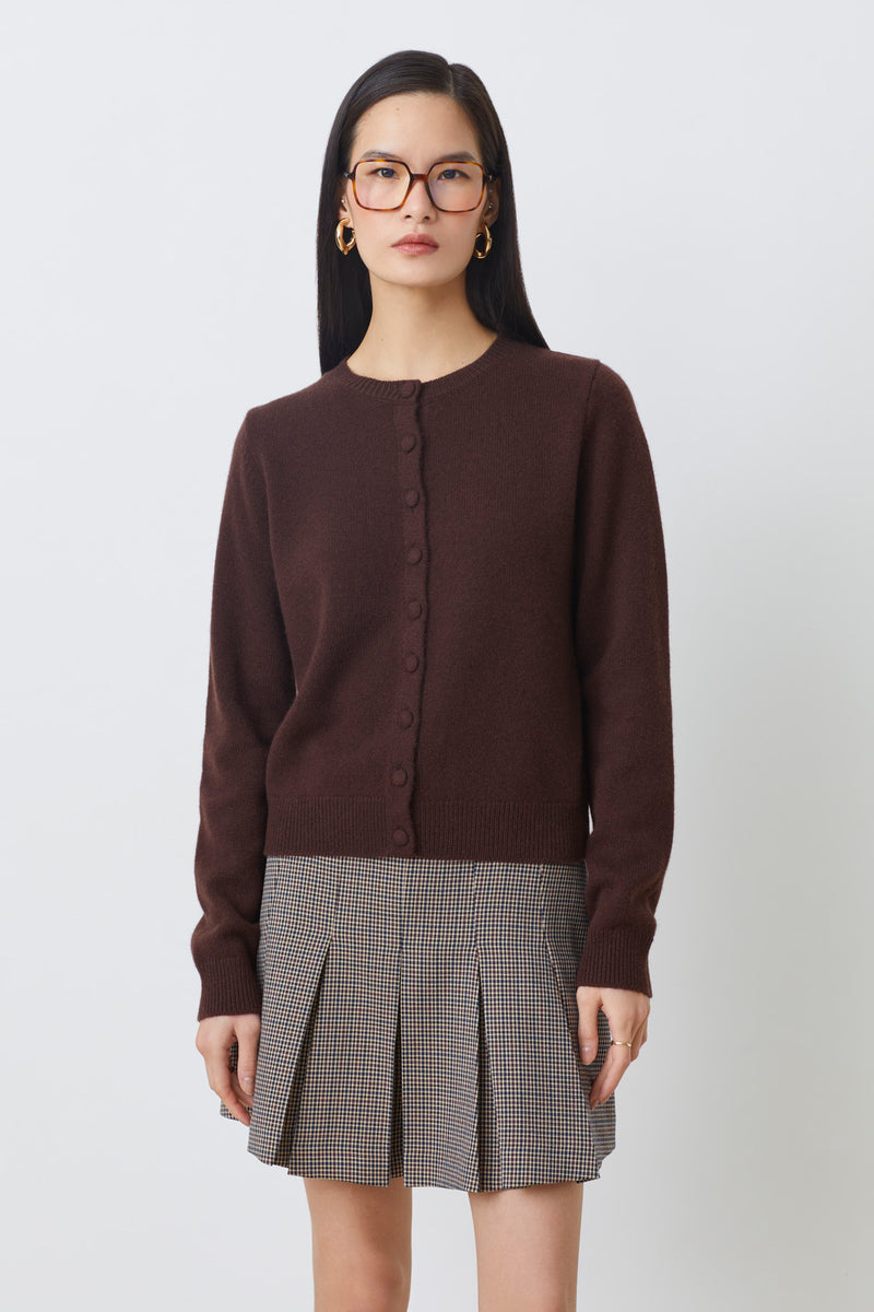 An image of the Suncoo Geski Long Sleeve Knitted Sweater