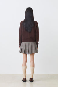An image of the Suncoo Geski Long Sleeve Knitted Sweater