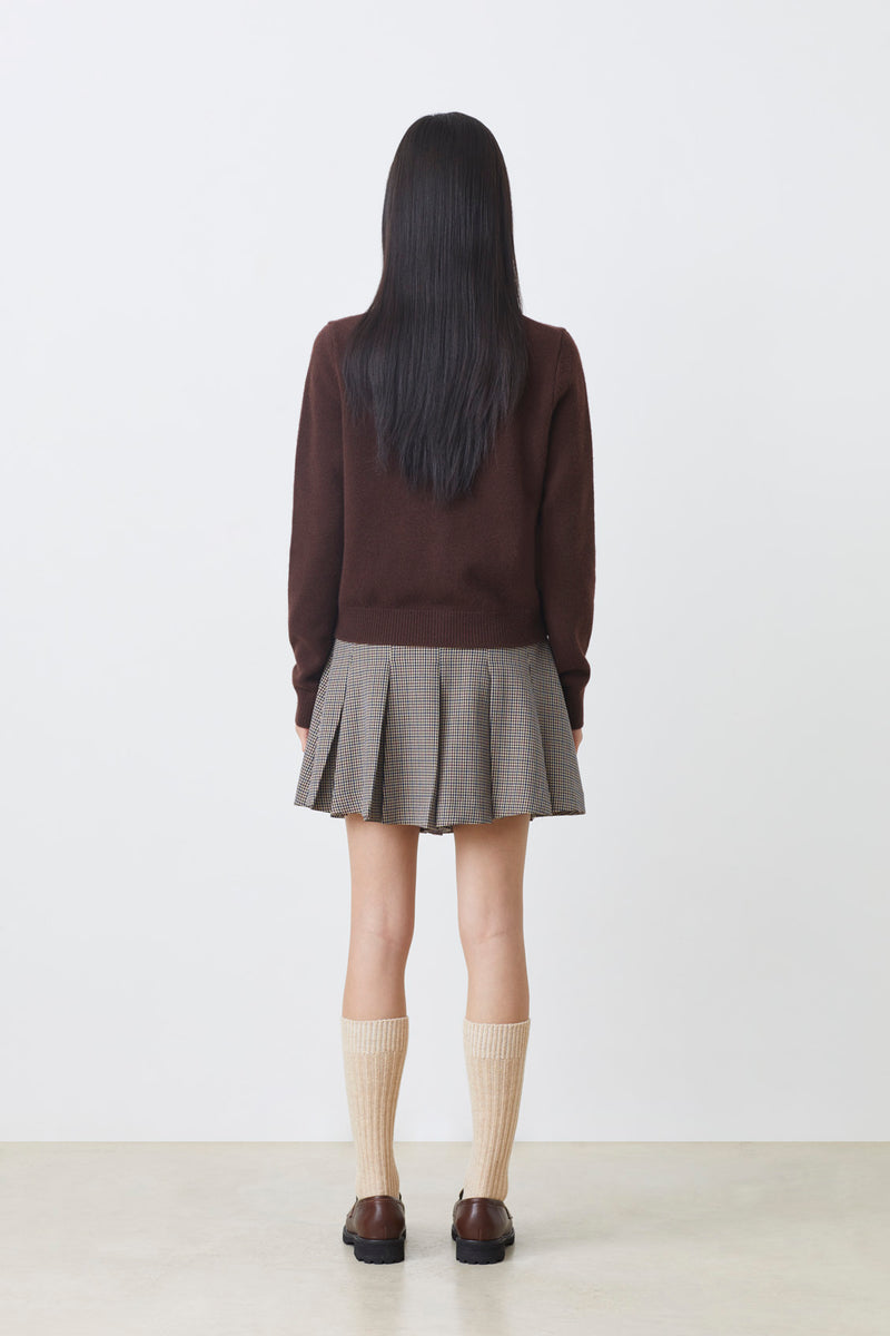 An image of the Suncoo Geski Long Sleeve Knitted Sweater