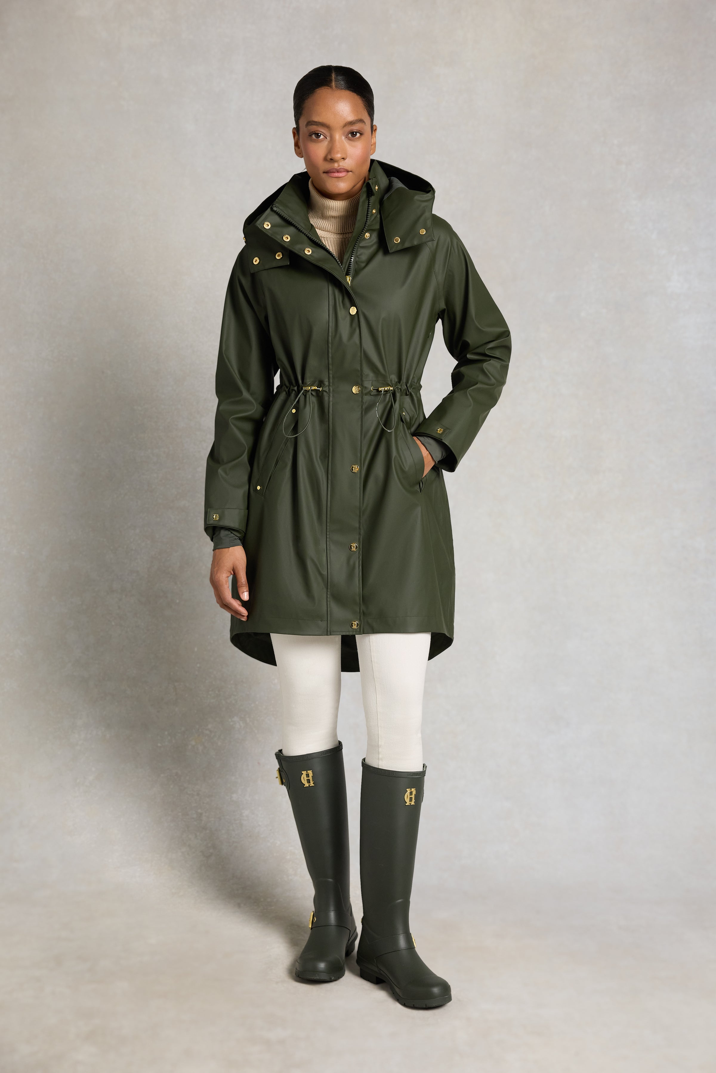 An image of the Holland Cooper Chartwell Rain Parka
