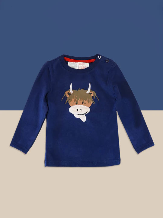An image of the Blade & Rose Highland Cow Top