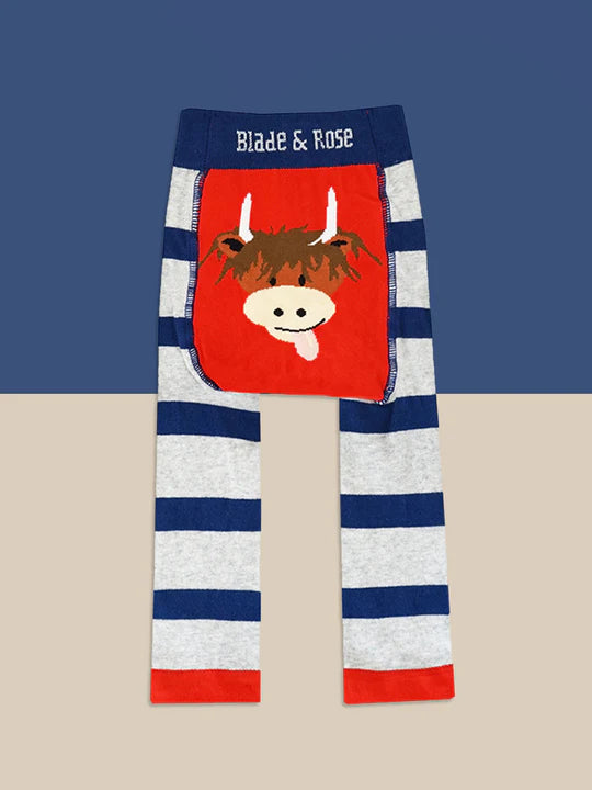 An image of the Blade & Rose Highland Cow Leggings