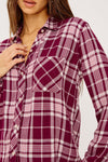 An image of the Rails Hunter Long Sleeve Button Down Top