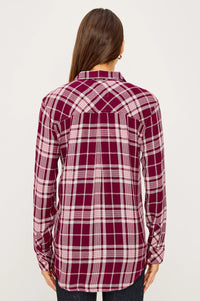 An image of the Rails Hunter Long Sleeve Button Down Top
