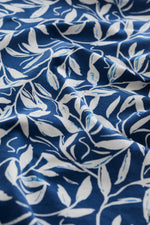 Seasalt Handyband. A multi-functional accessory which can be worn multiple ways, complete with blue and white leaves print.