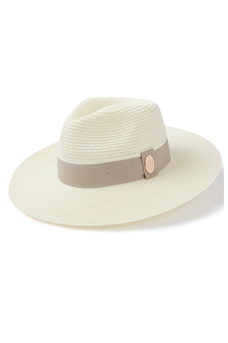 The Hemley Fedora (Pebble Ribbon)