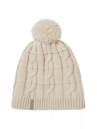An image of the Sealskinz Hemsby Waterproof Cold Weather Cable Knit Bobble Hat