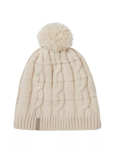 An image of the Sealskinz Hemsby Waterproof Cold Weather Cable Knit Bobble Hat