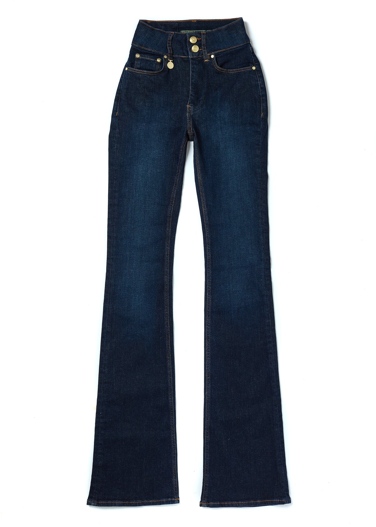 An image of the Holland Cooper High Rise Flared Jean
