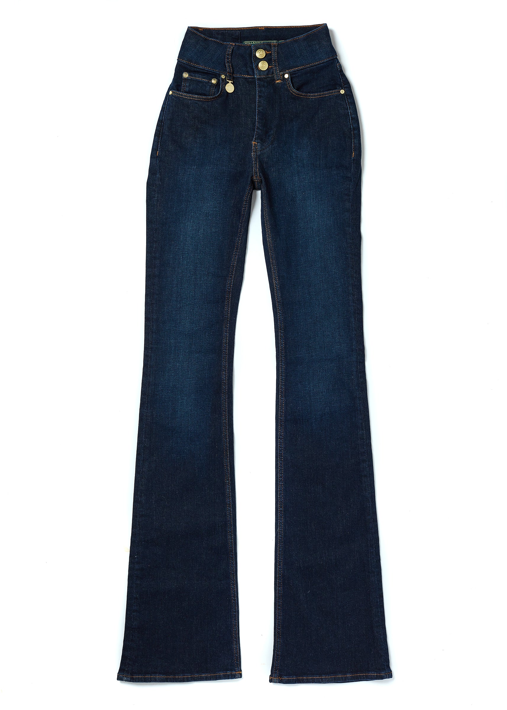 An image of the Holland Cooper High Rise Flared Jean