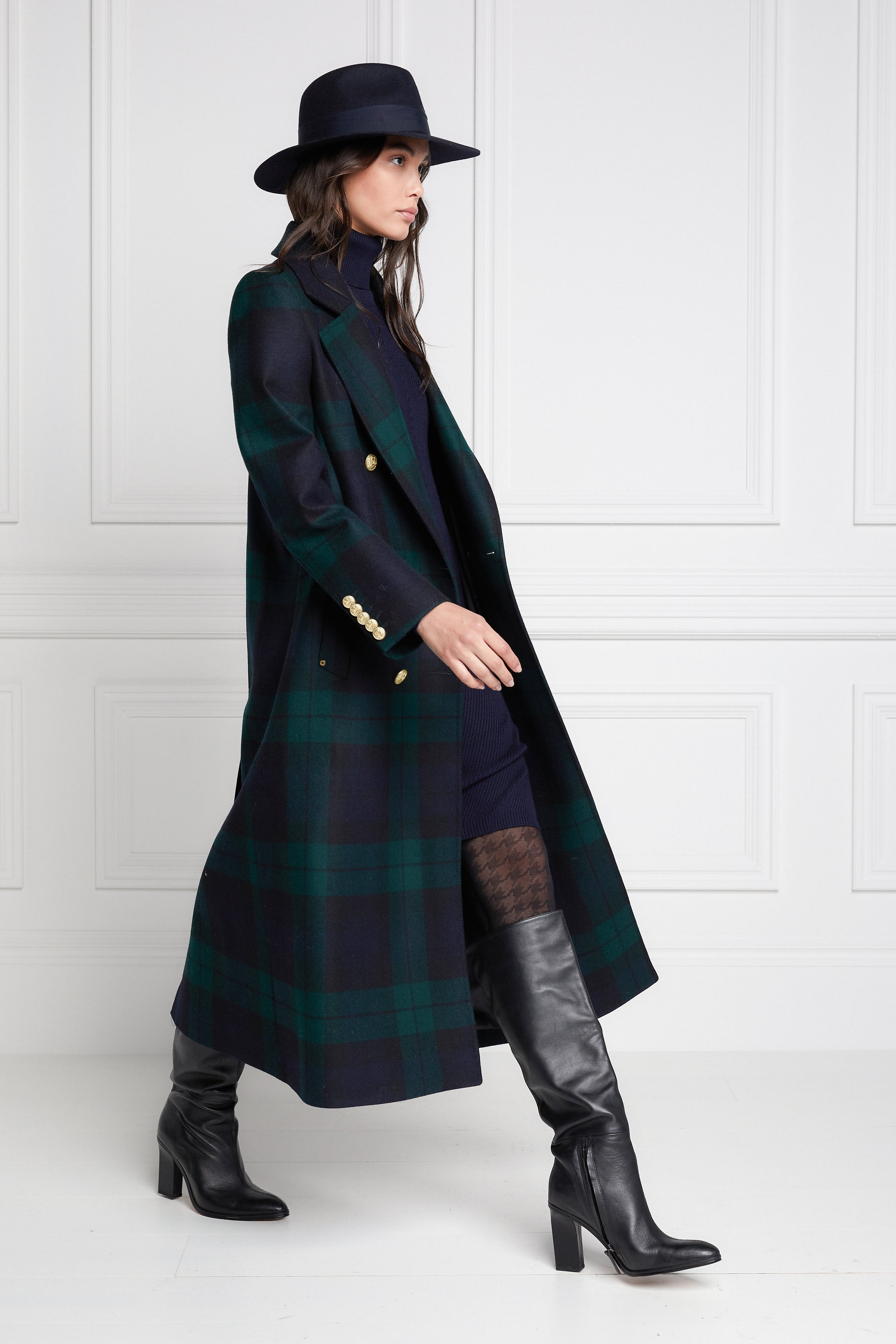 An image of the Holland Cooper Double Breasted Coat