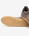 An image of the Nero Giardini Arold Suede & Leather Leopard Print Sneakers