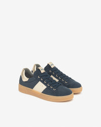 An image of the Nero Giardini Velour Suede & Leather Sneakers