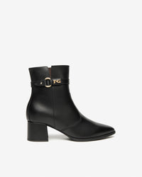 An image of the Nero Giardini Guanto Leather Ankle Boots