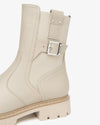 An image of the Nero Giardini Chianti Leather & Fabric Ankle Boots
