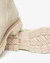 An image of the Nero Giardini Chianti Leather & Fabric Ankle Boots