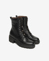 An image of the Nero Giardini Sagar Leather Combat Boots