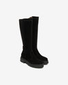 An image of the Nero Giardini Arold Suede & Fabric Long Boots