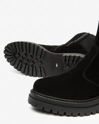 An image of the Nero Giardini Arold Suede & Fabric Long Boots