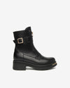 An image of the Nero Giardini Guanto Leather Ankle Boots