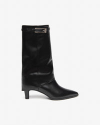 Calvina Low Heel Long Boot