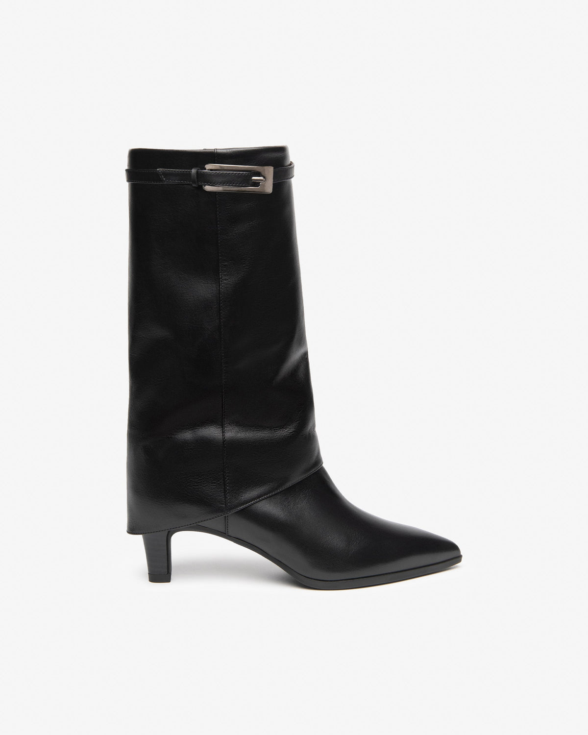 Calvina Low Heel Long Boot