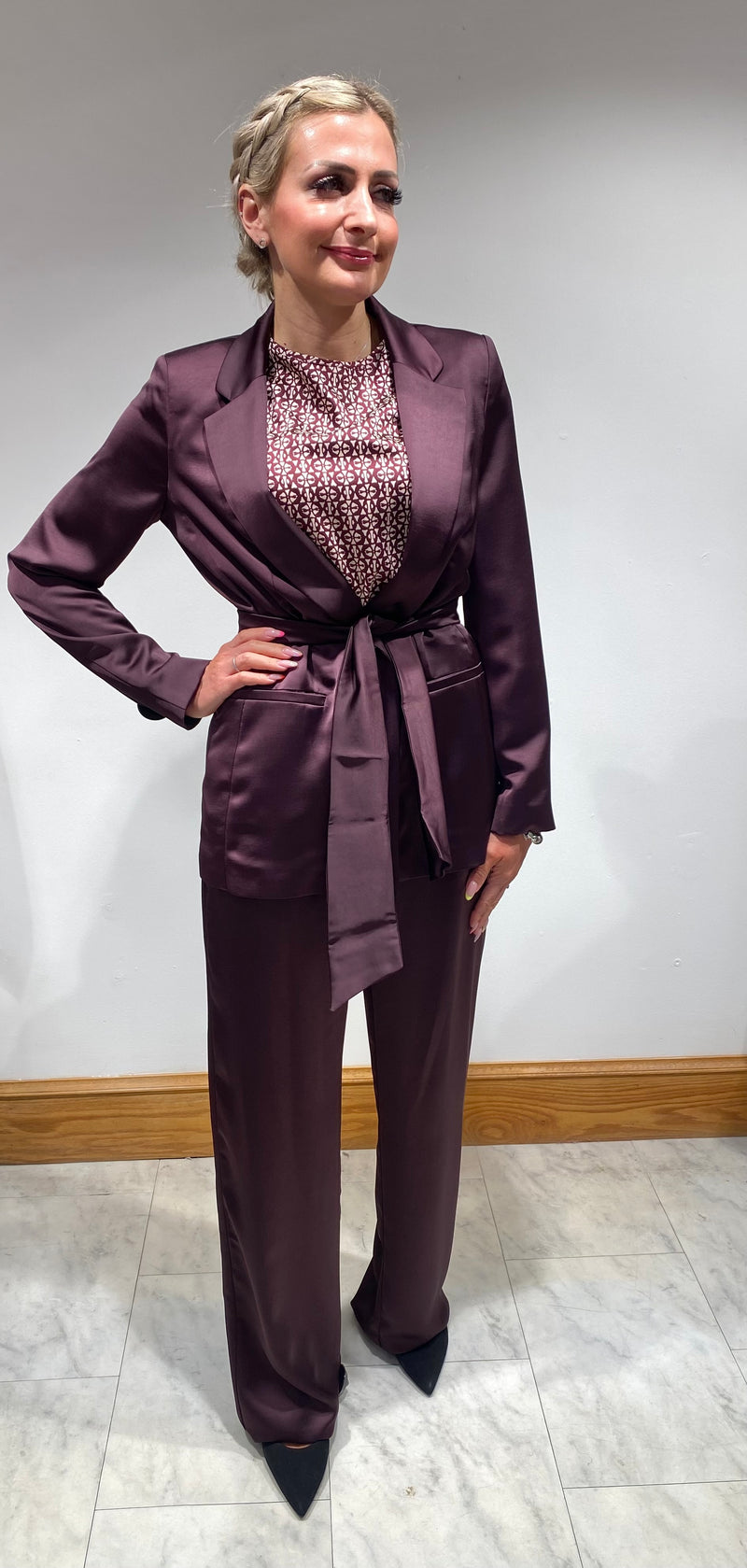 An image of the Emme Matita Jacket & Trouser Suit