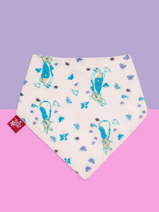 Peter Rabbit Love Summer Muslin 2pk Bib