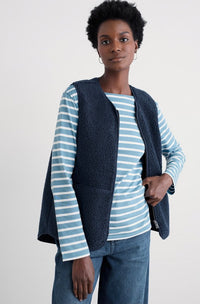 An image of the Seasalt Sea Buckthorne Gilet