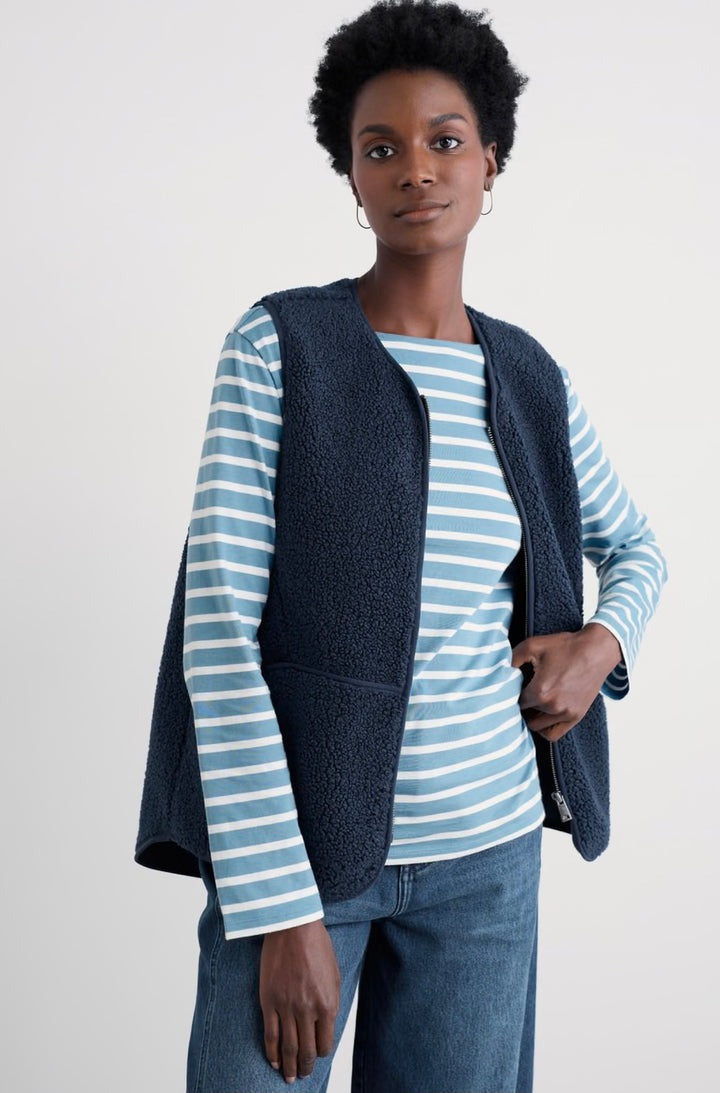 An image of the Seasalt Sea Buckthorne Gilet