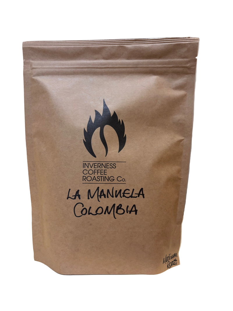 An image of the Inverness Coffee Roasting La Manuela Colombia (Medium Roast) Ground