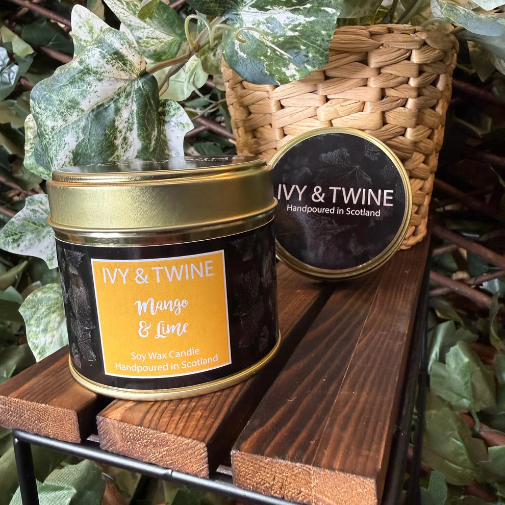 An image of the Ivy & Twine Candle Tin 250g