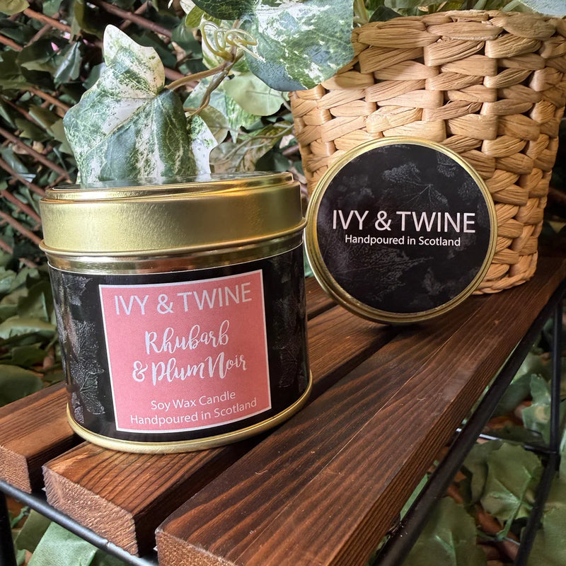 An image of the Ivy & Twine Candle Tin 250g