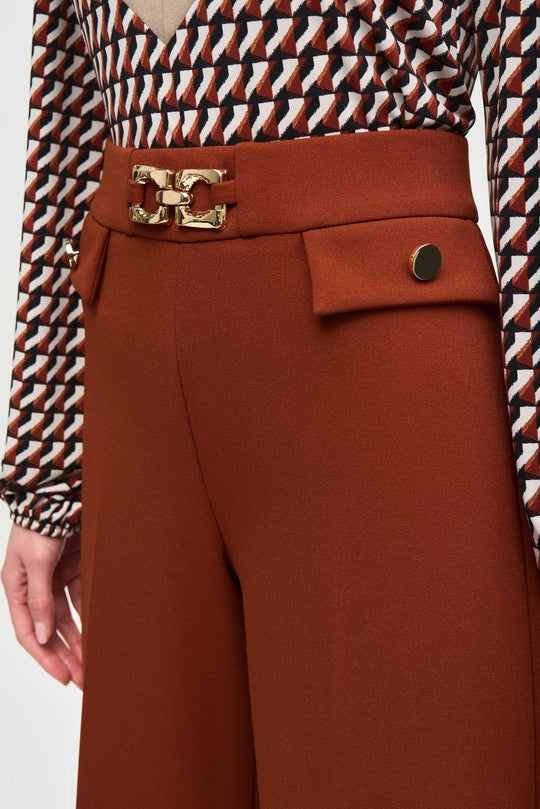 An image of the Joseph Ribkoff Wide Leg Trousers