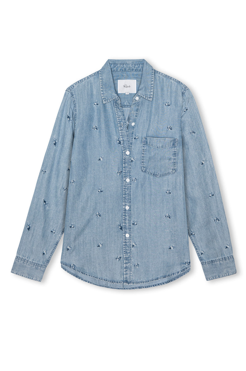 An image of the Rails Ingrid Button Down Top